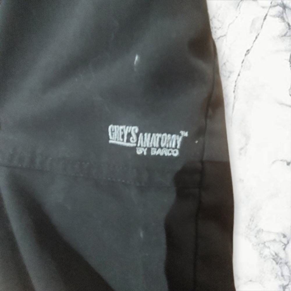 Barco Uniforms Grey's Anatomy Black Scrub Pants